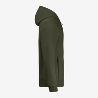 FHB QUENTIN Hoodie Jacke, oliv, Gr. 4XL