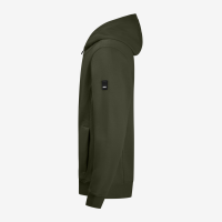 FHB QUENTIN Hoodie Jacke, oliv, Gr. 4XL