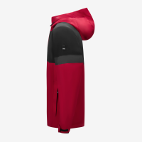 FHB LUCA Regenjacke, rot-schwarz, Gr. 2XL