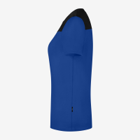FHB KIRA T-Shirt Damen, royalblau-schwarz, Gr. S