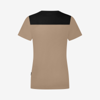 FHB KIRA T-Shirt Damen, beige-schwarz, Gr. M