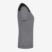 FHB KIRA T-Shirt Damen, grau-schwarz, Gr. XS