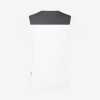 FHB KIRA T-Shirt Damen, weiss-anthrazit, Gr. XL