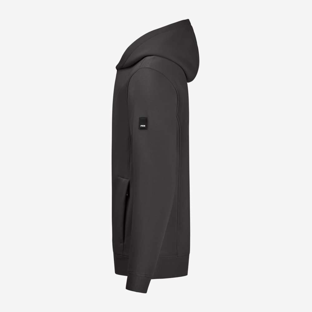 FHB BENNET Hoodie, anthrazit, Gr. 5XL