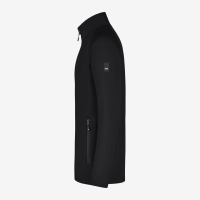 FHB KUNO Fleece-Jacke, schwarz, Gr. M