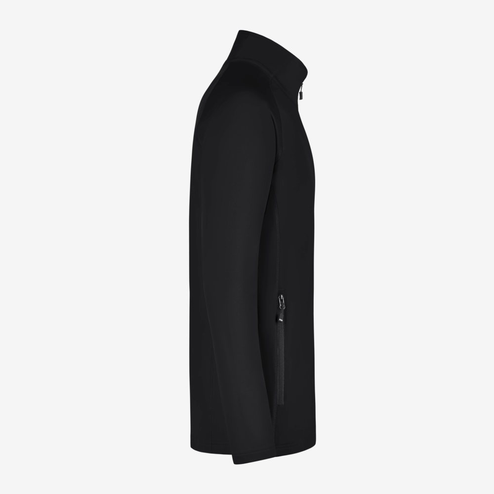 FHB KUNO Fleece-Jacke, schwarz, Gr. M