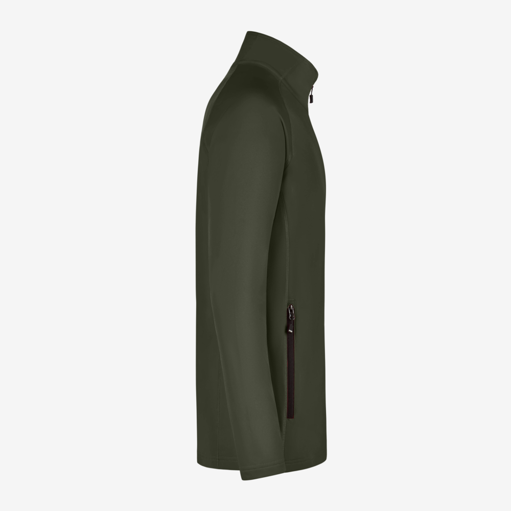 FHB KUNO Fleece-Jacke, oliv, Gr. 5XL