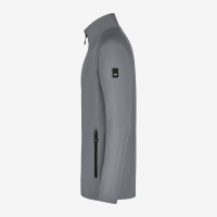 FHB KUNO Fleece-Jacke, grau, Gr. 5XL