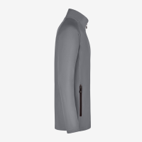 FHB KUNO Fleece-Jacke, grau, Gr. 5XL