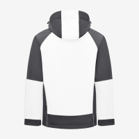 FHB WALTER Softshelljacke, weiss-anthrazit, Gr. 4XL