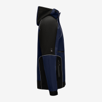 FHB WALTER Softshelljacke, marine-schwarz, Gr. L