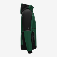 FHB WALTER Softshelljacke, grün-schwarz, Gr. L