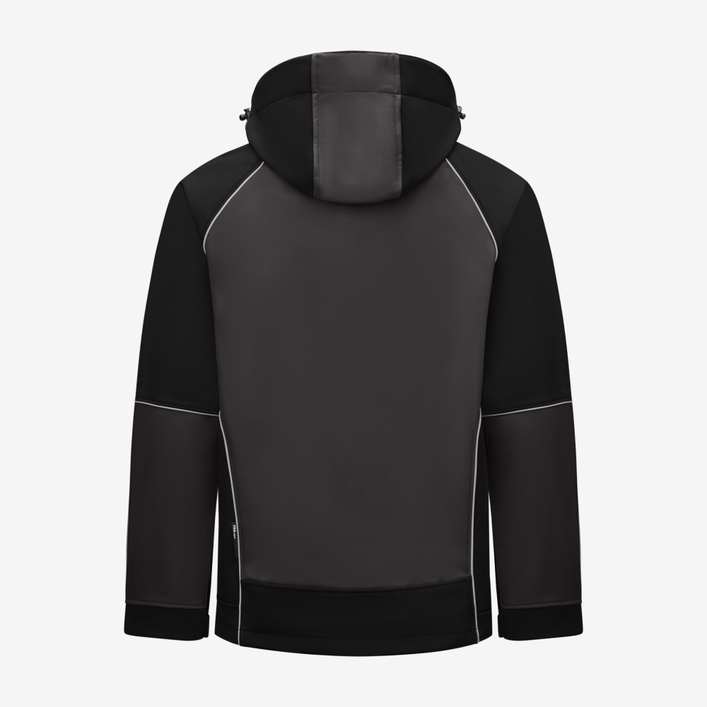 FHB WALTER Softshelljacke, anthrazit-schwarz, Gr. L