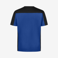 FHB MARC T-Shirt zweifarbig, royalblau-schwarz, Gr. XS