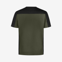 FHB MARC T-Shirt zweifarbig, oliv-schwarz, Gr. XS