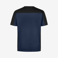 FHB MARC T-Shirt zweifarbig, marine-schwarz, Gr. XS