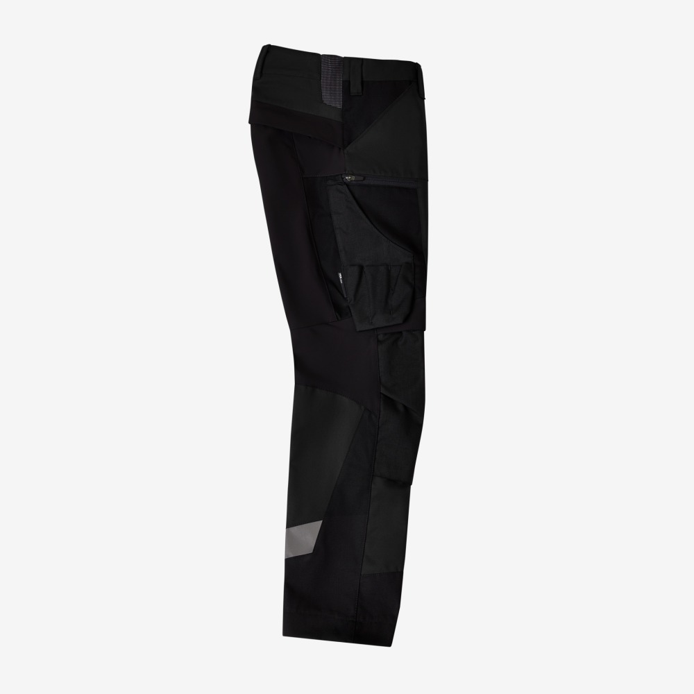 FHB LEO Arbeitshose elastisch, schwarz, Gr. 26