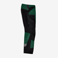FHB LEO Arbeitshose elastisch, grün-schwarz, Gr. 50
