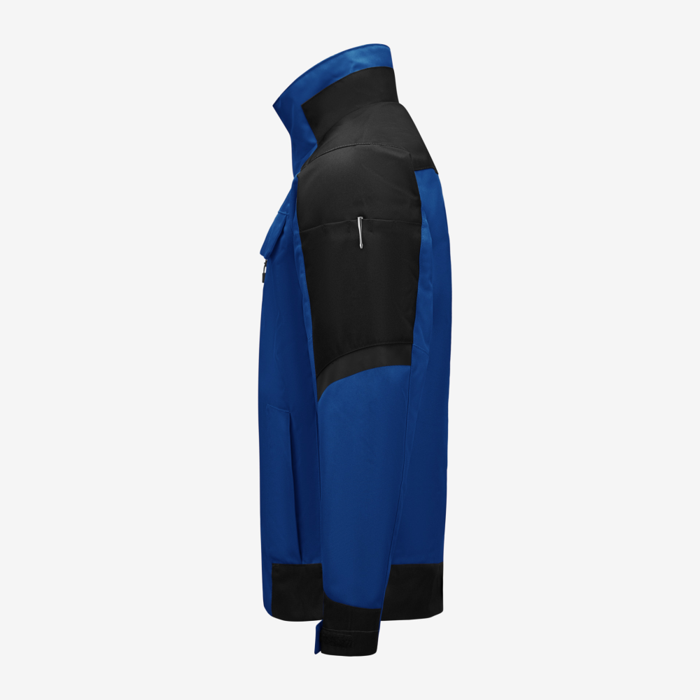 FHB LARS Arbeitsjacke, royalblau-schwarz, Gr. 5XL