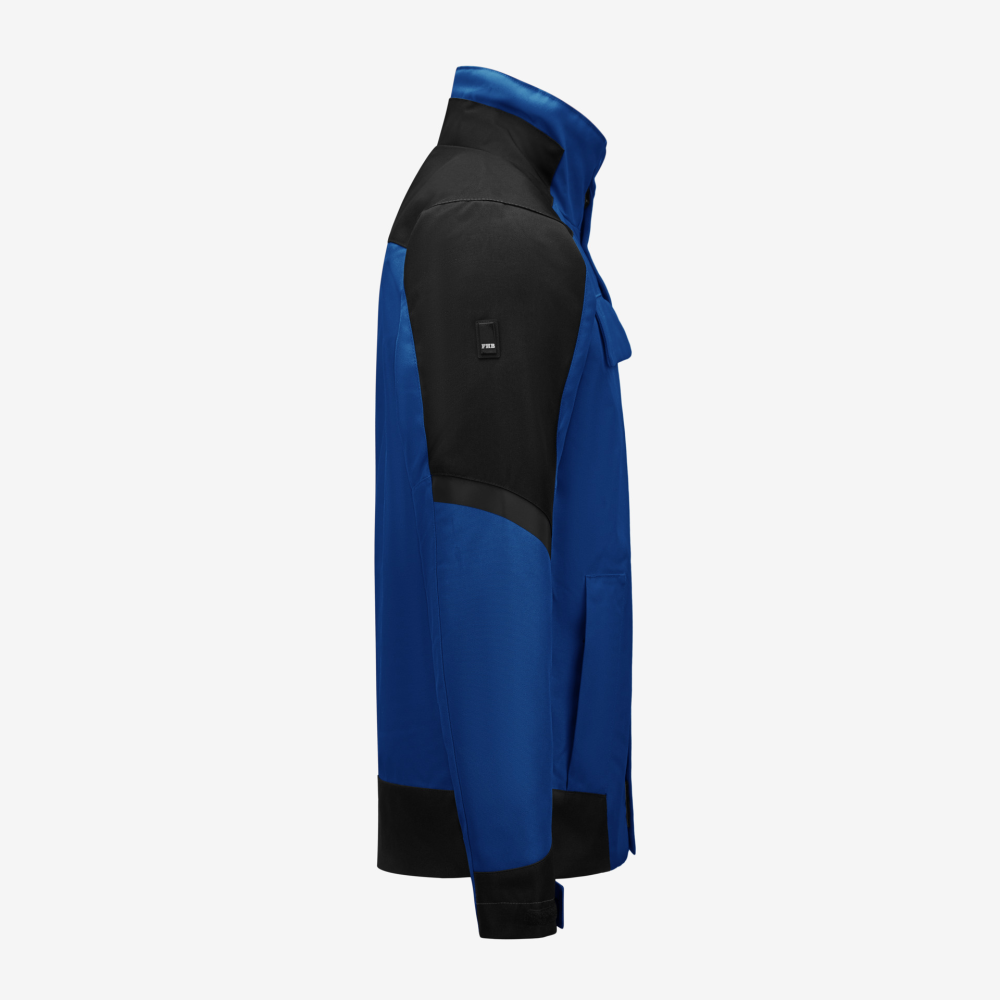 FHB LARS Arbeitsjacke, royalblau-schwarz, Gr. 5XL