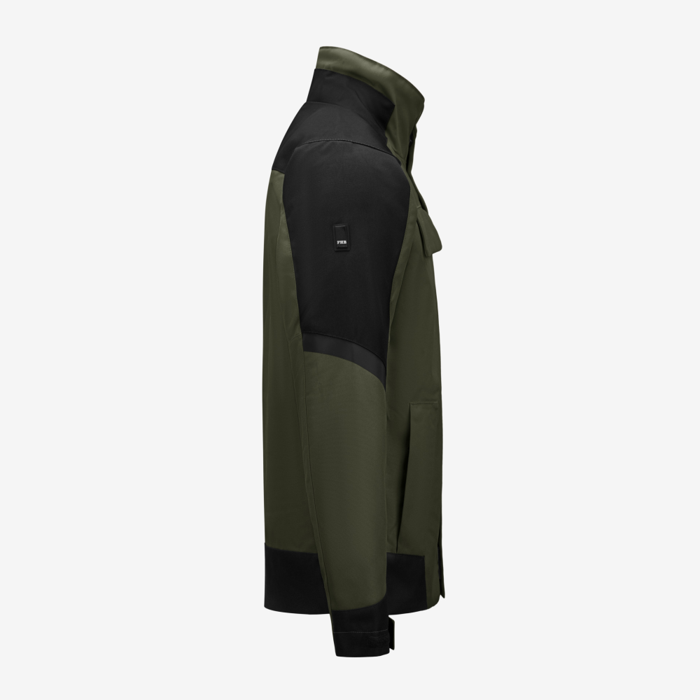 FHB LARS Arbeitsjacke, oliv-schwarz, Gr. S