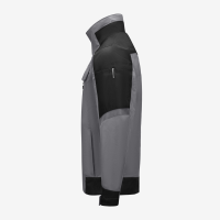FHB LARS Arbeitsjacke, grau-schwarz, Gr. S