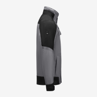 FHB LARS Arbeitsjacke, grau-schwarz, Gr. S