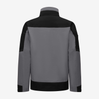 FHB LARS Arbeitsjacke, grau-schwarz, Gr. S