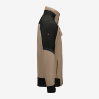FHB LARS Arbeitsjacke, beige-schwarz, Gr. M