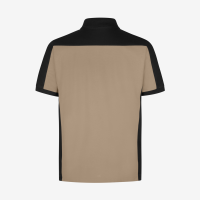 FHB KONRAD Polo-Shirt, beige-schwarz, Gr. XL