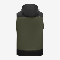 FHB JUSTUS Softshellweste, oliv-schwarz, Gr. XL
