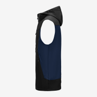 FHB JUSTUS Softshellweste, marine-schwarz, Gr. S