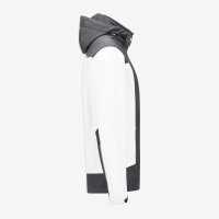 FHB JULIA Softshell-Jacke Damen, weiss-anthrazit, Gr. M