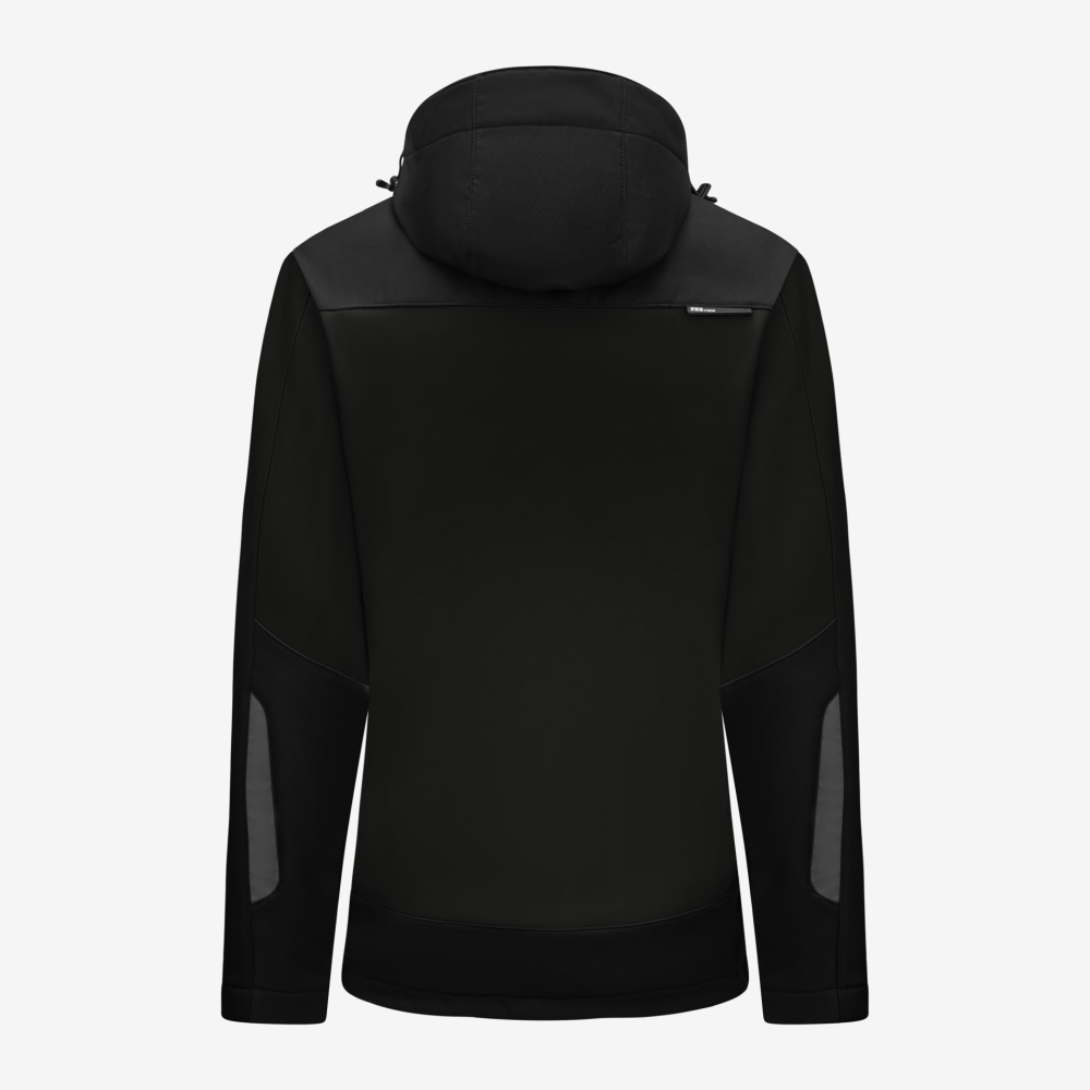 FHB JULIA Softshell-Jacke Damen, schwarz, Gr. 2XL