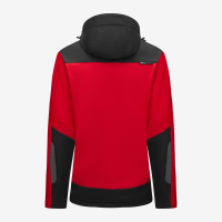 FHB JULIA Softshell-Jacke Damen, rot-schwarz, Gr. M