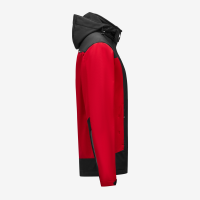 FHB JULIA Softshell-Jacke Damen, rot-schwarz, Gr. M