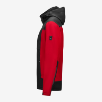 FHB JULIA Softshell-Jacke Damen, rot-schwarz, Gr. M