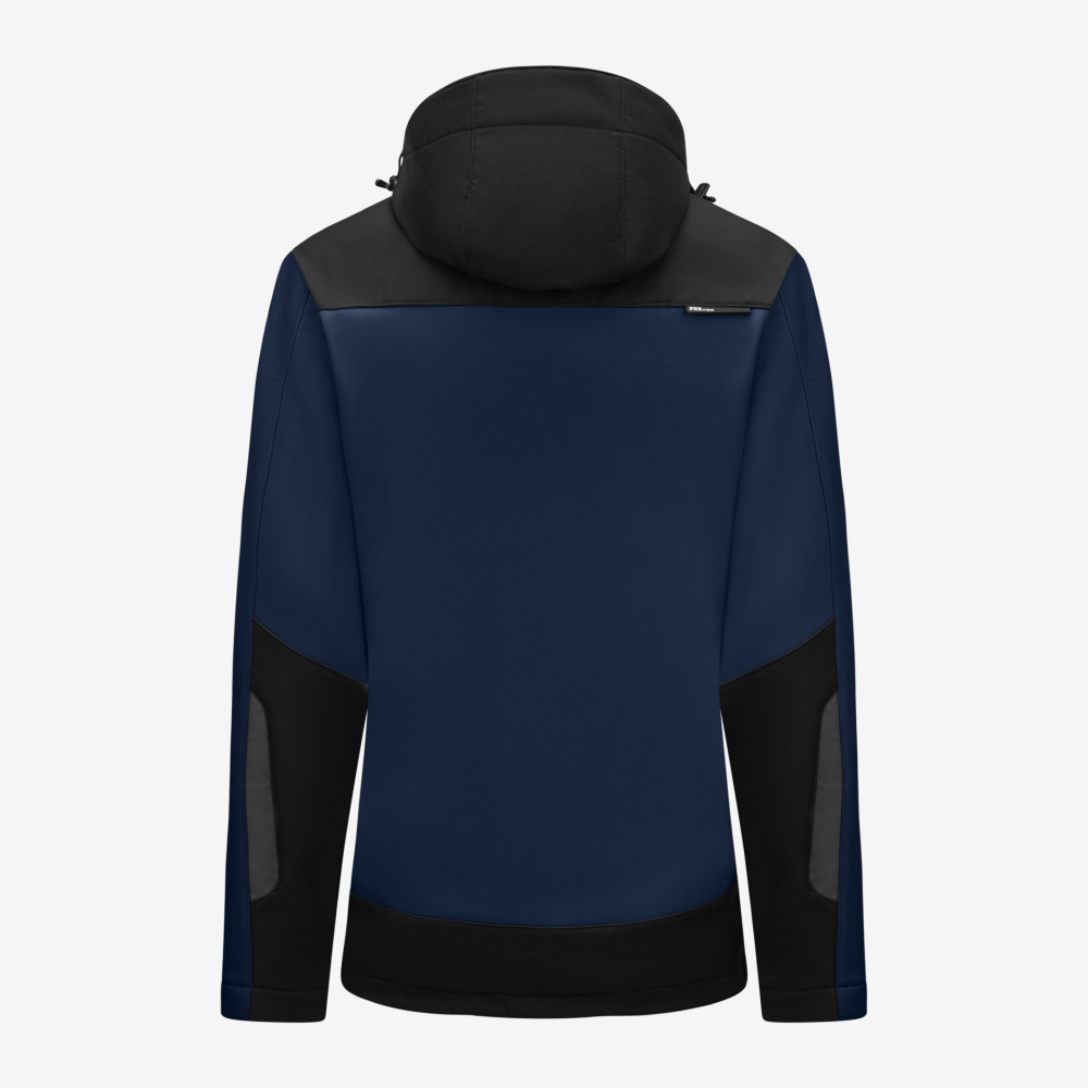 FHB JULIA Softshell-Jacke Damen, marine-schwarz, Gr. XL