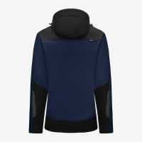 FHB JULIA Softshell-Jacke Damen, marine-schwarz, Gr. XL