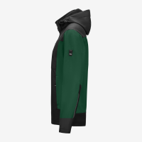 FHB JULIA Softshell-Jacke Damen, grün-schwarz, Gr. 3XL