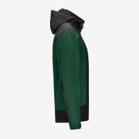 FHB JULIA Softshell-Jacke Damen, grün-schwarz, Gr. 3XL