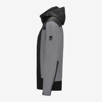 FHB JULIA Softshell-Jacke Damen, grau-schwarz, Gr. L