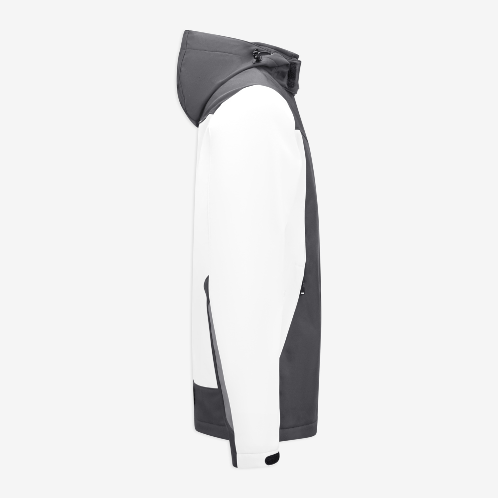 FHB JANNIK Softshelljacke, weiss-anthrazit, Gr. S
