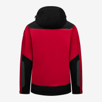 FHB JANNIK Softshelljacke, rot-schwarz, Gr. S