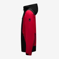 FHB JANNIK Softshelljacke, rot-schwarz, Gr. S