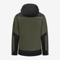 FHB JANNIK Softshelljacke, oliv-schwarz, Gr. S