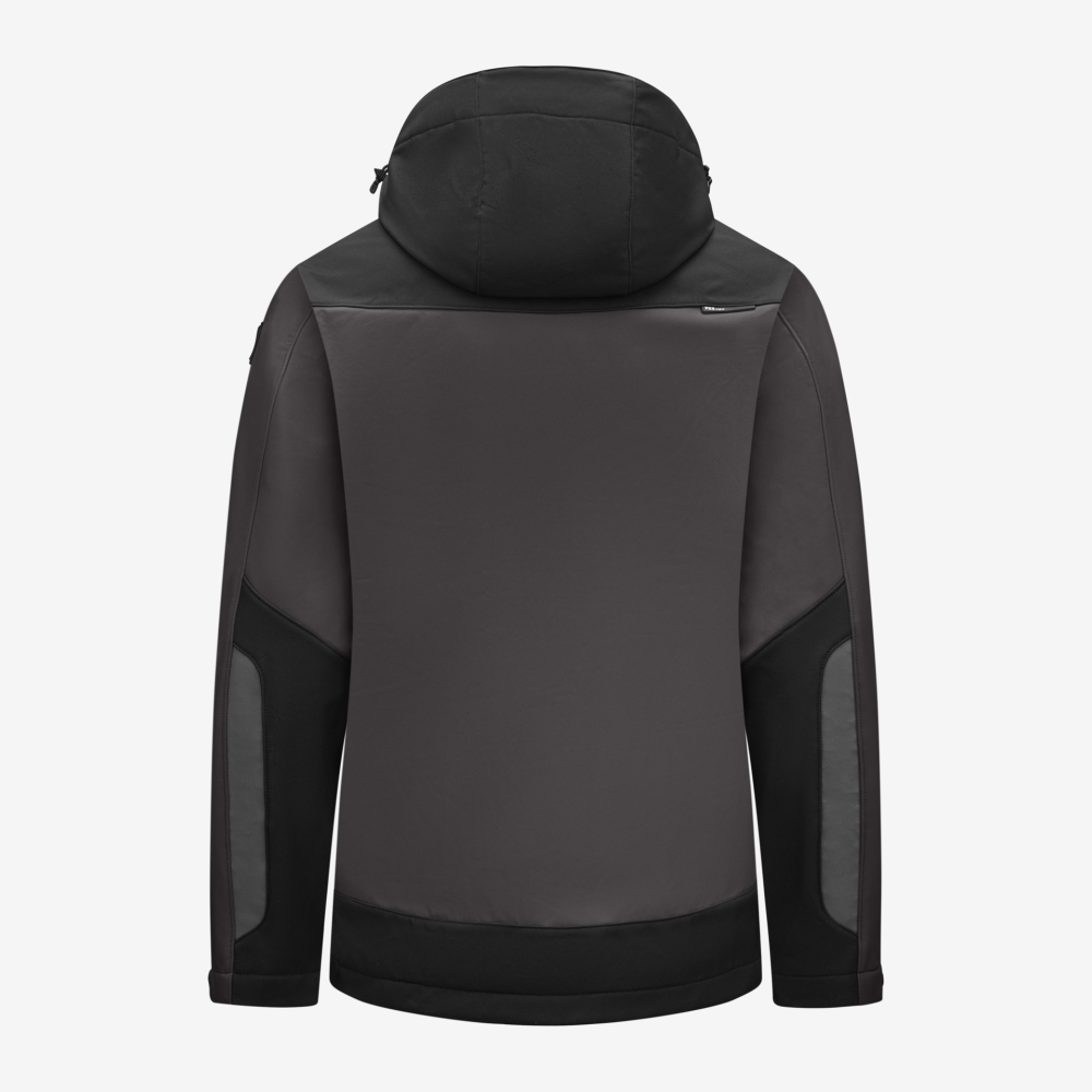 FHB JANNIK Softshelljacke, anthrazit-schwarz, Gr. S