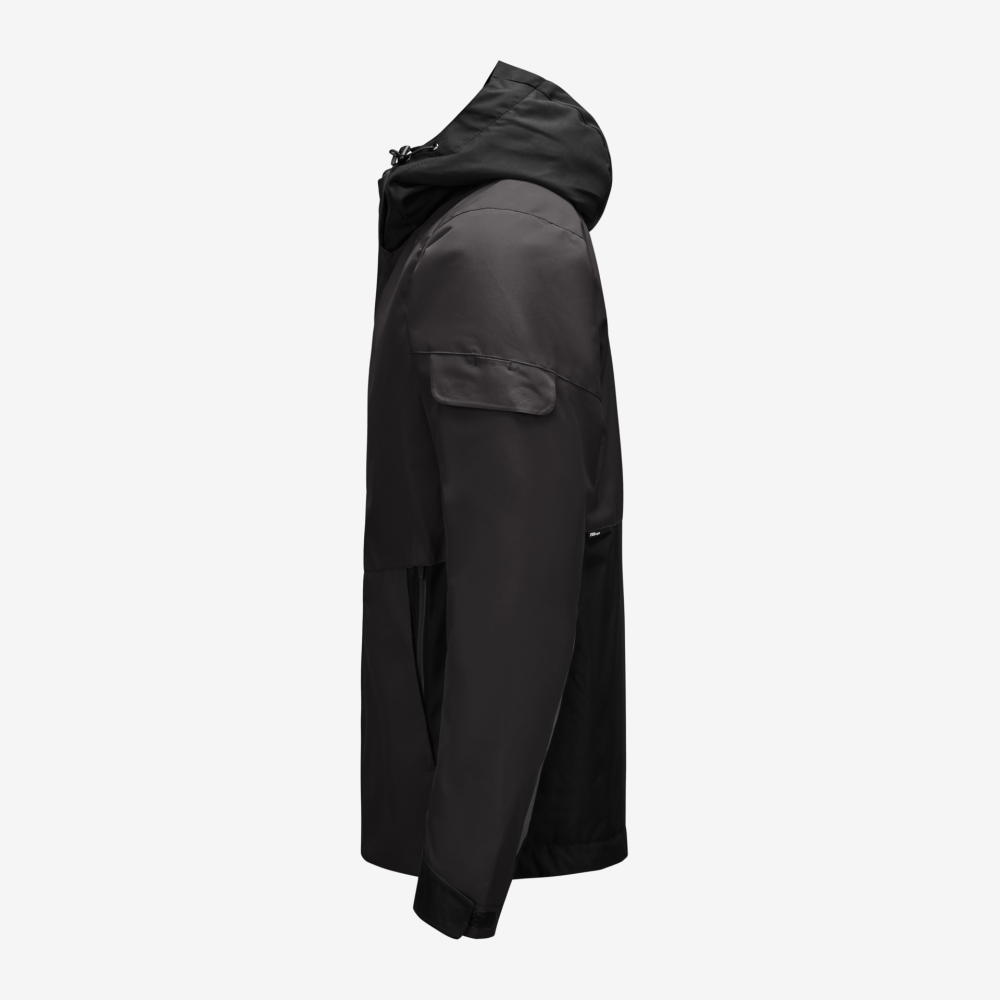 FHB GEORG Arbeitsjacke Primaloft, anthrazit-schwarz, Gr. S