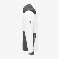 FHB GEORG Arbeitsjacke Primaloft, weiss-anthrazit, Gr. XL