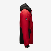 FHB GEORG Arbeitsjacke Primaloft, rot-schwarz, Gr. L